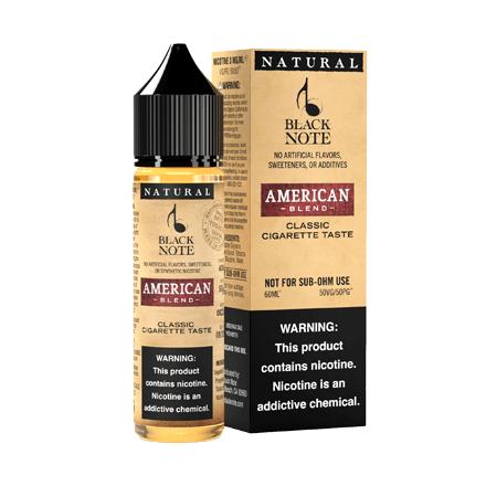 black note american blend tobacco e-liquid